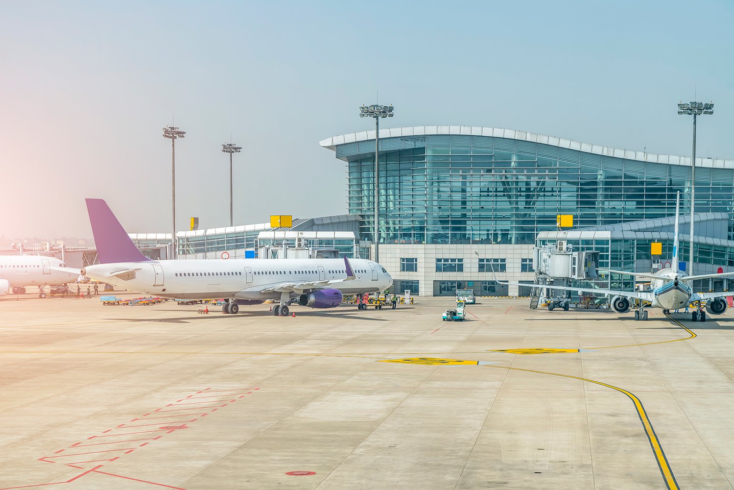 Airport cab transfer